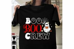 Boo Boo Crew SVG Cut File,Boo Boo Crew Sublimation Design Product Image 1