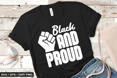 Black and Proud - Black History SVG Design Product Image 1