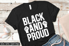 Black and Proud - Black History SVG Design Product Image 1