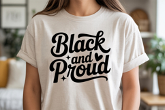 Black And Proud SVG, Black Friday SVG, Black Friday Shirt Product Image 3
