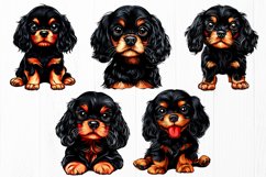 Cavalier King Charles Spaniel Clipart Bundle | 20 PNG Dogs Product Image 4