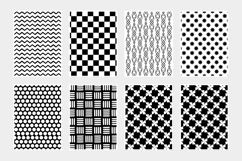 Black and White Digital Paper Background Product Image 5