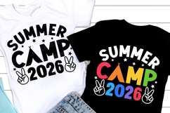 Summer Camp 2026 SVG | Summer Camping Quote Shirt Product Image 1