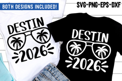 Destin 2026 SVG, Destin Holidays PNG, Summer Vacation Shirt Product Image 1