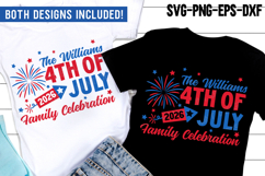 4th of July Family 2026 SVG, 4th of July Shirt, America PNG Product Image 1