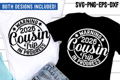 Summer 2026 SVG Summer Vacation Shirt, Cousin Trip Gift Product Image 1