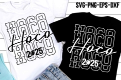 Hoco 2025 SVG, Homecoming 2025 Shirt, Football Shirt Design Product Image 1