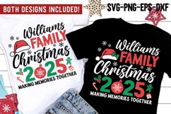 Family Christmas 2025 PNG SVG | Matching Family Shirt Product Image 1