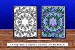 Adult Coloring Pages For Procreate Bundle | Digital Coloring Product Image 2