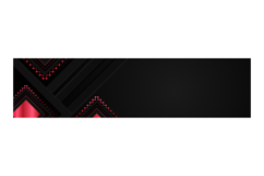 Black background with red gradient glitter geometric shape Product Image 1