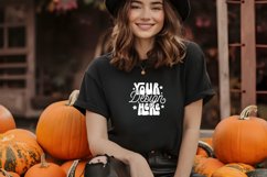 Black Bella and Canvas Halloween Mockup, Lifestyle 3001 Product Image 1