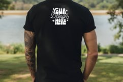 White Bella Canvas 3001 Mockup, Bella Canvas 3001 Tshirt Product Image 1