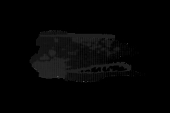 Black brush stroke element decoration isolated Product Image 2