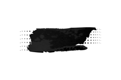 Black brush stroke element decoration vector Product Image 1