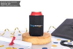 Black Can Cover Graduation Mock up Product Image 1