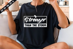 Stronger Than the Storm Svg Design Product Image 3