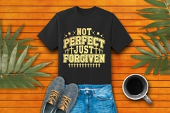 Not Perfect Just Forgiven Svg, Christian Svg, Jesus Svg Product Image 3