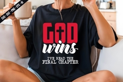 God Wins Svg Design Product Image 3