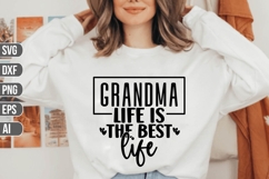 grandma life is the best life Svg, Family Svg Product Image 1