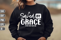 Saved by Grace Svg, Religious Svg, God Svg Product Image 1