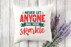 Never Let Anyone Dull Your Sparkle Svg, Christian Svg, Jesus Product Image 3