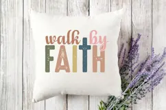 Walk by faith Svg, Christian Svg, Jesus Svg Product Image 3
