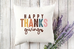Happy Thanksgiving Svg, Thanksgiving Svg, Autumn Svg Product Image 3
