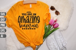 You Are an Amazing Human Svg, Motivation Svg Product Image 1
