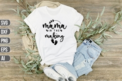 Mama In the Making Svg, Pregnancy Svg Product Image 1