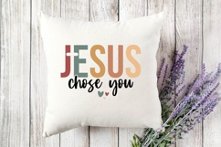 Jesus Chose You Svg, Bible Quotes Christian Svg Product Image 3