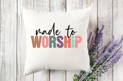 Made to Worship Svg, Bible Quotes Christian Svg Product Image 3