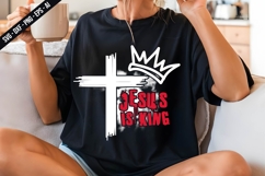 Jesus Is King Svg Design Product Image 3