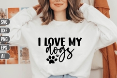Dog SVG Design Bundle, Dog Bandana Svg, Dog Quotes Svg Product Image 12