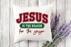 Jesus is the reason for the season Svg, Faith Svg, Jesus Svg Product Image 2