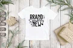 Brand Sparkling New Svg, Funny Baby Svg Product Image 1