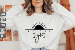 Be the Light Svg, Religious Svg, God Svg Product Image 1