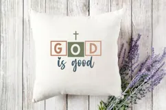 God is Good Svg, Bible Quotes Christian Svg Product Image 3