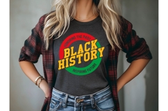 Honoring The Past Inspiring Future Svg, Black History Svg Product Image 2
