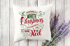 I&#039;m Dreaming of a White Christmas Svg, Winter Svg, Xmas Svg Product Image 3