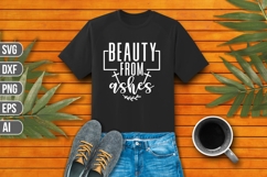 Beauty from Ashes Svg, Christian Svg, Jesus Svg. Product Image 1