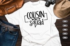 Cousin Squad Svg, Family Svg Product Image 1