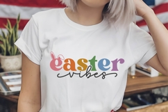 Easter Vibes Svg, Easter Svg, Bunny Svg Product Image 2