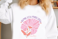 Teacher Boho Floral Quote SVG Bundle Product Image 9