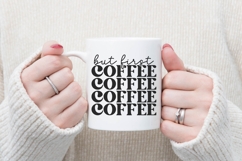 But First Coffee Svg, Trendy Coffee Svg Product Image 1