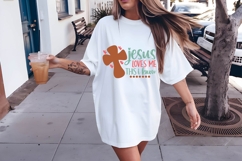 Jesus loves me this I know Svg, Religious Svg, Jesus God Svg Product Image 2