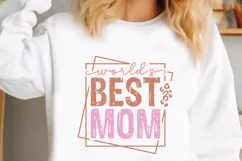 World's Best Mom Svg, Mother's Day Svg Product Image 2