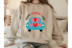 Happy Valentines Day Svg, Valentine Shirt Svg Designs Product Image 1