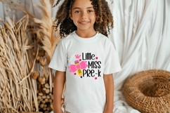 Little Miss Pre-K Svg, Back to School Svg Product Image 2
