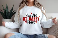 You Are My Happy Place Svg, Valentine's Day Svg Product Image 2