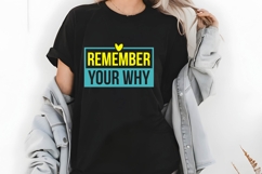 Remember Your Why Svg, Motivation Svg Product Image 2